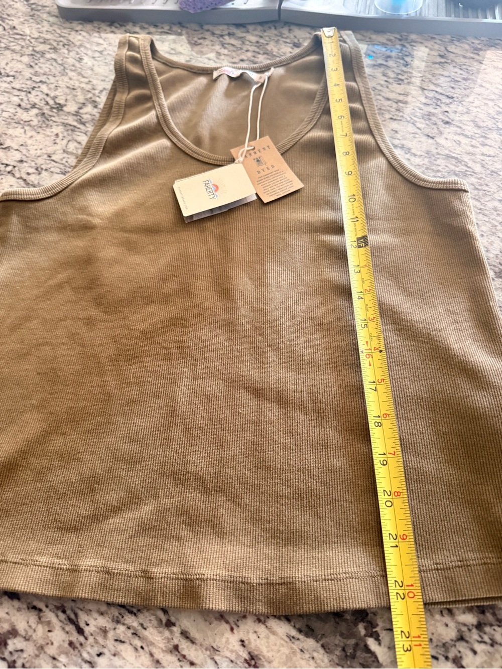 Faherty NWT Tank - Picture 5 of 6